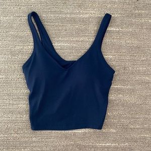 lululemon align tank | navy blue | size 0